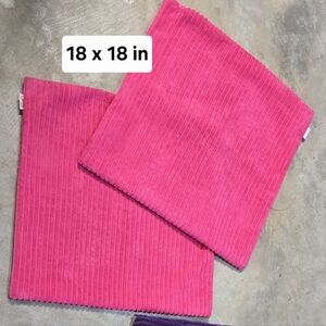 Pink Pillow Covers